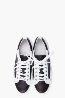 Raf Simons Black & White Low Top Sneakers for men