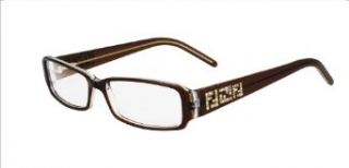 Fendi 664R Eyeglasses (231) Brown N Crystal, 51mm Clothing