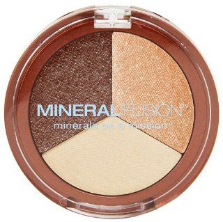 Mineral Fusion Natural Brands Eye Shadow Trio, Stunning, 0