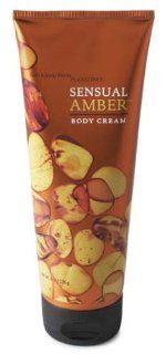 Sensual Amber Pleasures Collection Body Cream 8 oz (226 g): Beauty