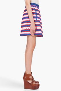 Marc By Marc Jacobs Striped Flavin Skirt for women