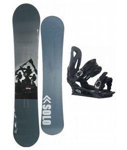 Solo Fortune 152 cm Snowboard and Sims Bindings