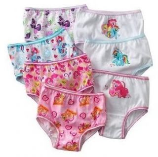 My Little Pony Toddler Girls Panty Pack 7 Pair 7 Designs