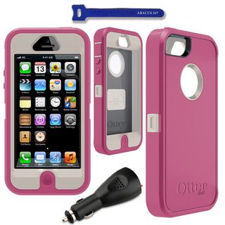 OtterBox Defender Apple iPhone 5 Case / 2000 mAh Car Charger