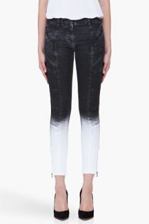 Pierre Balmain Black Slim Ombre Jeans for women