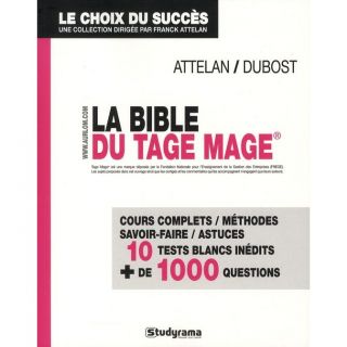 LA BIBLE DU TAGE MAGE   Achat / Vente livre Franck Attelan   Matthieu