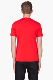 Givenchy Red Cuban Fit Minotaur T shirt for men