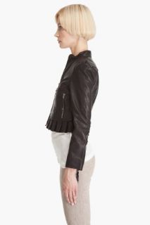 Juicy Couture Metallic Leather Jacket for women