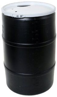 55 Gallon Drum Black Patio, Lawn & Garden