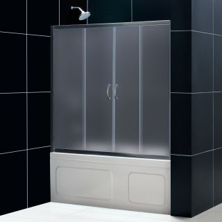 Frosted Glass Sliding Tub Door Today: $352.10   $368.20