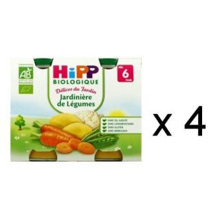 HIPPBIO Pot Jardinière Légumes 2x190gr   Achat / Vente PLATS