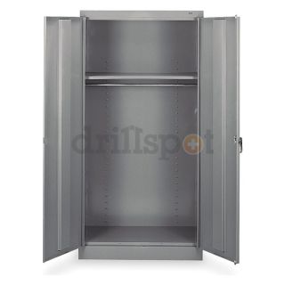 Tennsco 1471 GRAY Wardrobe Storage Cabinet, Gray
