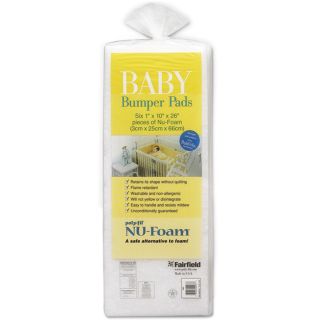 Poly Fil Nu Foam Baby Bumper Pads 6/Pkg 26X10X1 FOBMI Today $26