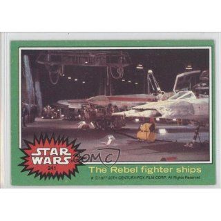 fighter ships (Trading Card) 1977 Star Wars #241 
