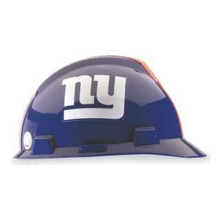 MSA 818403 NFL Hard Hat, New York Giants, Blue/White