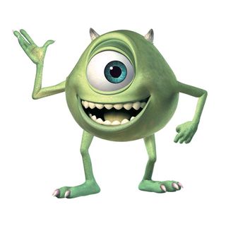 Monsters Inc Giant Mike Wazowski Peel and Stick Wall Decals