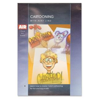 Airbrush Action Cartooning with Kent Lind DVD Today $39.95
