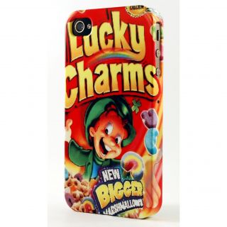 Frosted Lucky Charms Cereal Box Dimensional Plastic iPhone Case Today