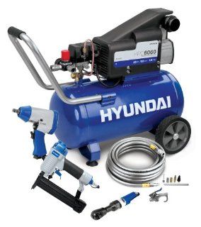 Hyundai HPC6060 6 Gallon Air Compressor Kit  