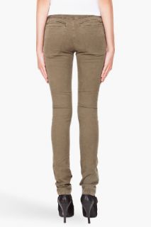 Nudie Jeans Khaki Tight Jeans for women