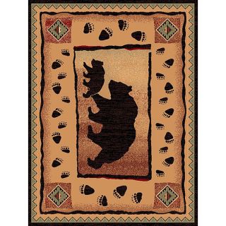 The Lodge Two Bears Southwestern Rug (5 x 8) Today $148.69 4.0 (1