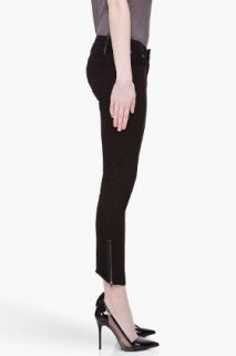 Helmut Lang Black Cropped Jeans for women