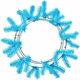 Work Wreath Poly Deco Mesh   Turquoise Toys & Games
