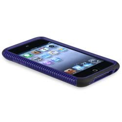 Blue/ Black Hybrid Case for Apple iPod Touch 4th Generation