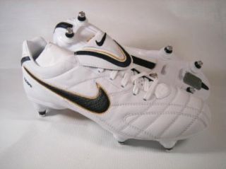 Nike Tiempo Legend III SG White/Yellow Size 12.5 Shoes