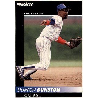 1992 Score Shawon Dunston # 244 Cubs Collectibles