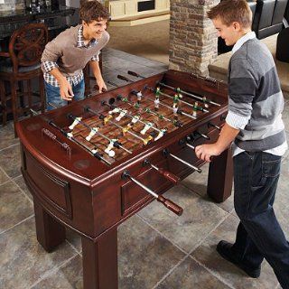 Classic Foosball Table   Frontgate