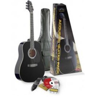Stagg Pack Guitare acoustique SW 203 BK   Achat / Vente INSTRUMENT A