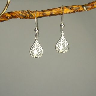 Jewelry by Dawn Filigree Teardrop Sterling Silver Earrings Today $12