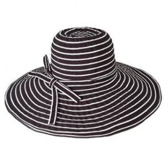Packable Crushable Travel Hat 5.5 brim, HS239 (Black