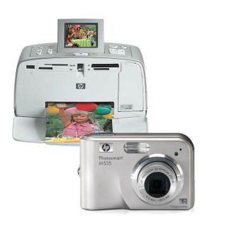 HP M525 Digital Camera/ PS385 Photo Printer Combo
