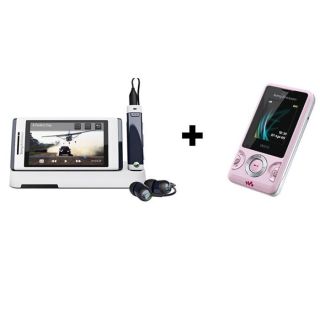 Sony Ericsson Aino Blanc + Sony Ericsson W205 Pink   Achat / Vente