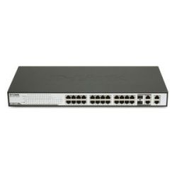 Link DES 1228P WebSmart Managed Ethernet Switch with PoE