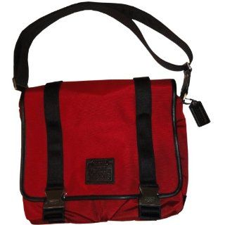 Mens Coach Voyager Messenger Bag Red