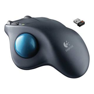 Logitech LOG 910001799 Trackball Mouse, Wireless, Optical, Black