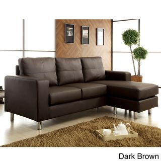 Jenick Contemporary Sectional with Ottoman Conversion