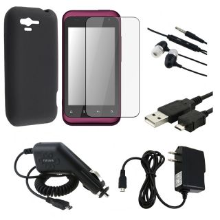 Case/ Screen Protector/ Chargers/ Cable/ Headset for HTC Rhyme