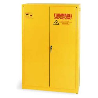 Eagle YPI 47 Paints and Inks Cabinet, 60 Gal., Yellow