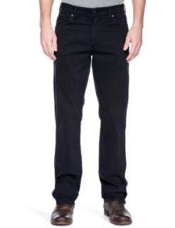 Wrangler TEXAS STRETCH Herren Jeans 5 Pocket Regular Fit Cord Black
