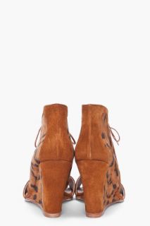 Surface To Air Leopard Print Nuke Wedges for women