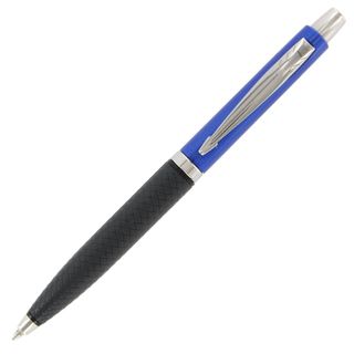 Parker Reflex RT Black Ink Translucent Blue Ballpoint Pen