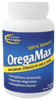 N.American Herb Spice   Oregamax, , 90 capsules Health