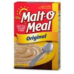 Malt O Meal Quick Cooking Hot Wheat Cereal, Original Flavor, 36 oz. ea
