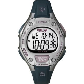 Timex Womens T5K411 Ironman Traditional 30 Lap Light Grey Watch