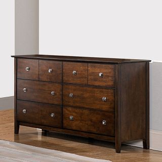 Nurmes Warm Cherry Transitional 6 drawer Dresser Today $424.99 4.0 (1