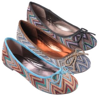 Journee Collection Womens Shell Bow Detail Round Toe Ballet Flats